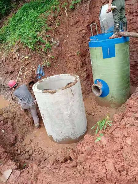 印尼一体化污水提升泵